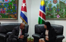 En Cuba Presidente de Namibia