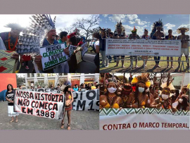 Brasil: Indígenas aún movilizados tras pausa en juicio sobre tierra