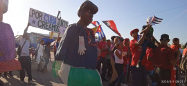 Los santiagueros dieron muestra de unidad y respaldo a la Revolución (+Fotos)