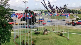 Santiago de Cuba se embellece por 64 años del triunfo revolucionario