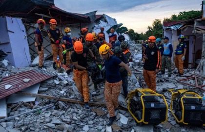 Lamenta Cuba víctimas y daños por terremoto en Filipinas