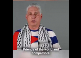Cuba reitera llamado a participar en jornada de apoyo a Palestina