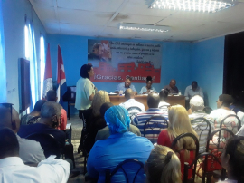 Realiza dirección de los CDR pleno provincial
