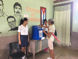 Desde el corazón de la Sierra Maestra un voto por la Patria