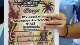 Once premios nacionales “Memoria Viva” en 2023 para Santiago de Cuba