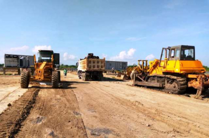 Marcha construcción de Parque Solar Rafael Reyes en San Luis