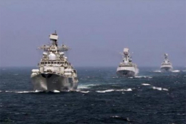 China anuncia ejercicios navales junto a Pakistán