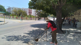 Héroes en el anonimato tras la limpieza e higienización