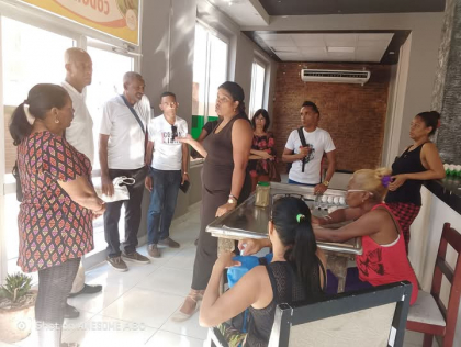 Recorre presidenta de la Asamblea Municipal sitios de interés