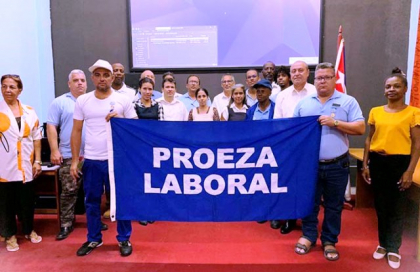 Etecsa Santiago de Cuba recibió bandera de Proeza Laboral