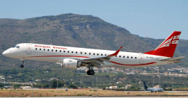 Aerolínea georgiana responde con un boicot a presidenta del país