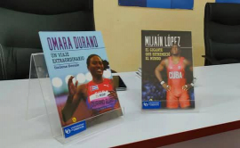 Presentan en la Universidad de Oriente libros sobre Mijaín y Omara