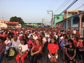 En San Luis toda Santiago celebró el 70 aniversario