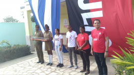 Jóvenes, herederos del machete de Maceo, en los Mangos de Baraguá