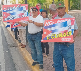 Demandan dominicanos fin del Bloqueo a Cuba y se solidarizan con el pueblo de Guantánamo