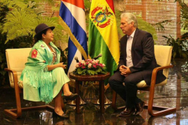 Sostuvo presidente cubano encuentro con canciller boliviana