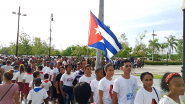 Santiago de Cuba honra a Fidel