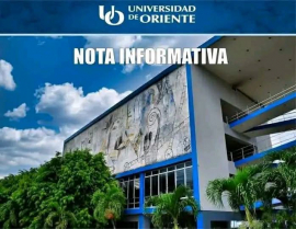 Universidad de Oriente informa sobre el restablecimiento de las actividades docentes