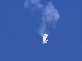 China rechazó el derribo de un globo científico