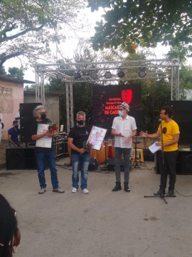 En el Nuevo Vista Alegre clausuran Festival Máscara de Caoba