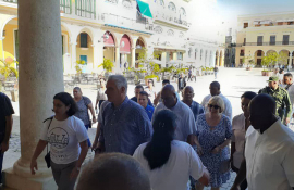 Visitó Díaz-Canel sitios de valor histórico y social en La Habana