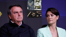 Bolsonaro y esposa en mira de policía de Brasil por caso joyas