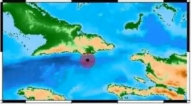 Sismo perceptible en Santiago de Cuba