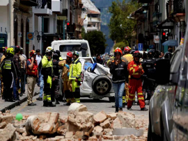 Cuba expresa solidaridad a Ecuador tras sismo