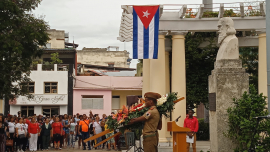 Homenaje santiaguero al eterno Héroe de Yaguajay (+ FOTOS)