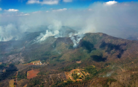 Eliminado el peligro de incendio para territorio de Santiago de Cuba