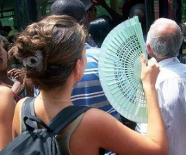 ¡Qué calor!