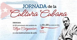 Abarcadora y masiva jornada por el Día de la Cultura Cubana