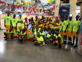 Niños de “Corazón de los Hoyos” son una muestra de cultura tradicional en la comunidad