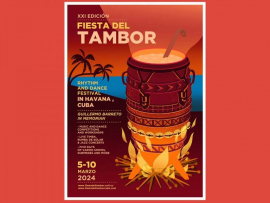 Fiesta del tambor 2024 en Cuba