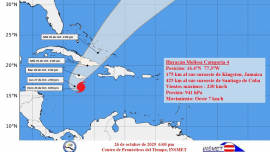 Aviso de ciclón tropical No. 13