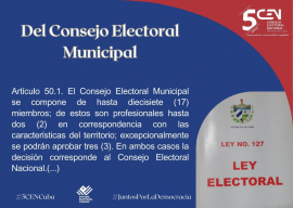 Constituirán Consejos Electorales Municipales en Santiago de Cuba