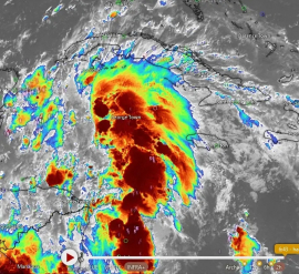 Condiciones favorables para la formación de una depresión tropical