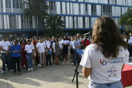 Agradecen universitarios respaldo global contra el bloqueo