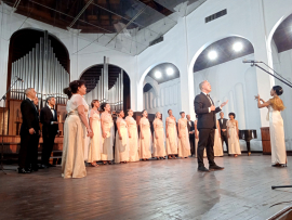 Coros y sus Rondas por Santiago de Cuba finalizarán hoy Festival “Electo Silva In memoriam”