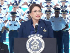 Presidenta comprometida con principios y valores de Honduras