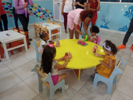 Beneficia nueva casita infantil a madres trabajadoras