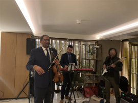 Noche Cubana en la feria de turismo de Londres