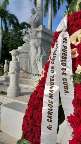 Rinden en Santiago de Cuba homenaje a Carlos Manuel de Céspedes