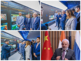 Presidente brasileño a Beijing tras maratónica jornada en Shanghái