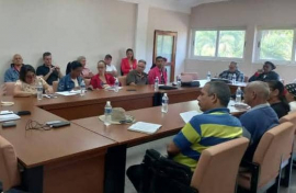 Chequean producciones agroindustriales en varios municipios de la provincia