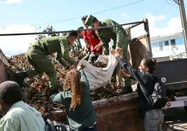 Con el trabajo de todos, Santiago se levanta