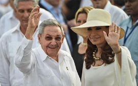 Apoya Cuba a Cristina Fernández tras intento de asesinato
