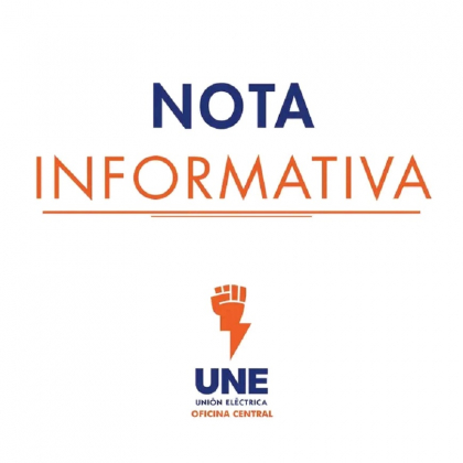 La Unión Eléctrica informa (+tabla)