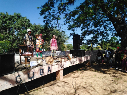 Domingo de tradiciones campesinas en Chaveco