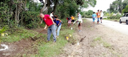 Acciones de limpieza en San Luis saludan triunfo de la Revolución